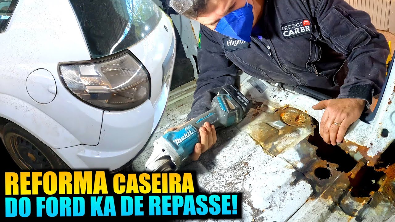 REFORMA CASEIRA DO FORD KA DE REPASSE!