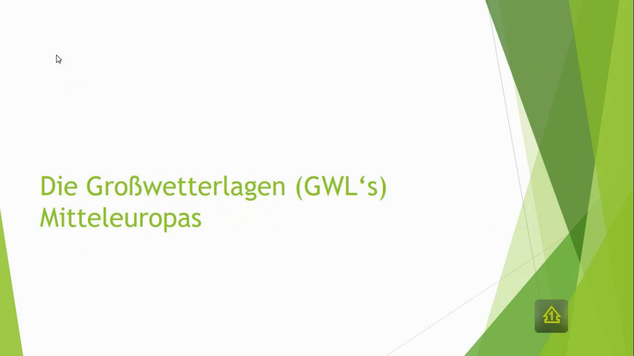 Was sind Großwetterlagen?