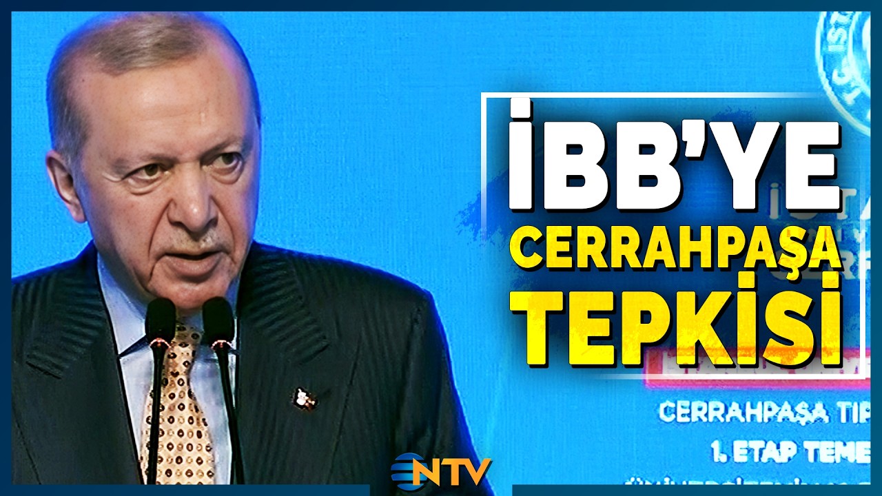 Cumhurbaşkanı Erdoğan'dan Cerrahpaşa Tıp Fakültesi Temel Atma Töreninde Önemli Açıklamalar | NTV