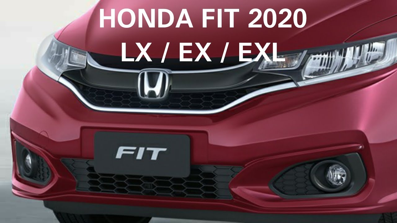 HONDA FIT 2020 VERSÕES LX  EX  EXL