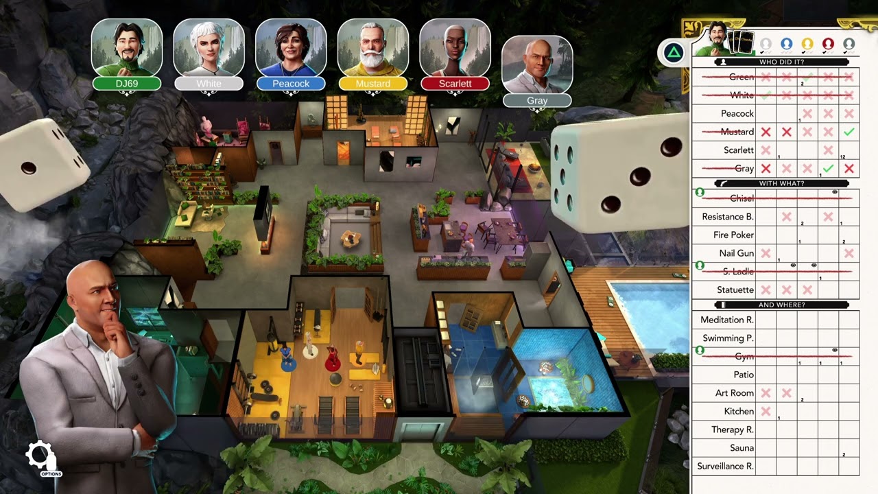 Cluedo Whispering Pines Retreat: Classic Mystery on Medium | PS5 Gameplay 🎮🌲