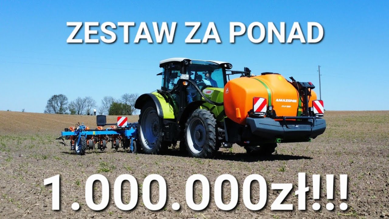 POKAZ MASZYN AMAZONE I SCHMOTZER | Chwastownik za 600tys zł?!?| CLAAS ARION 470 | TECH-KOM | SK AGRO