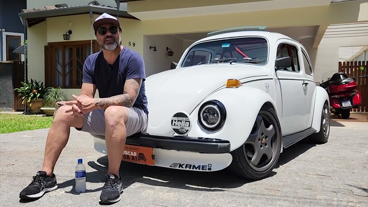 FUSCA BRANCA DE NEVE - MOTOR 2100 TURBO