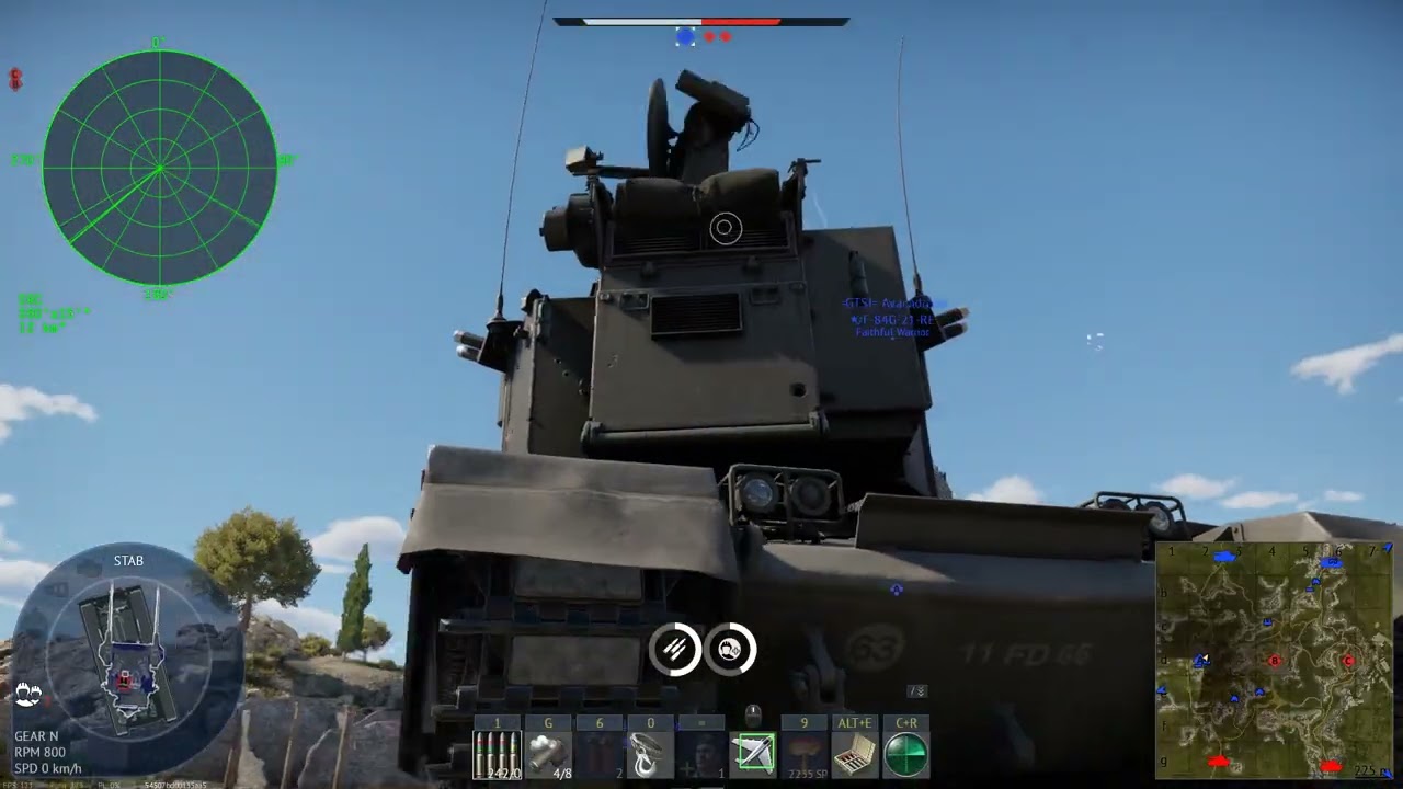 [ NUKE ] Falcon & Chieftain Marksman | WarThunder | 4040 Score