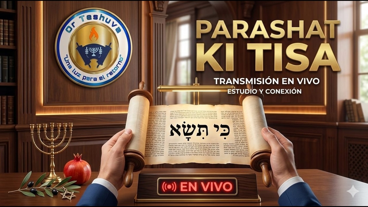 Matutino de Shabat  | Parashat Ki Tisa | 07/03/2026