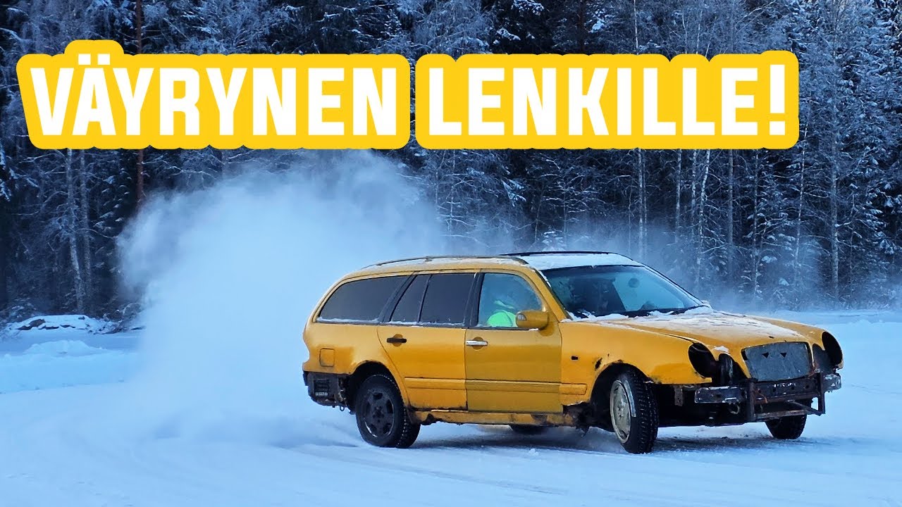 Teemun ekat ajot takavetoautolla!