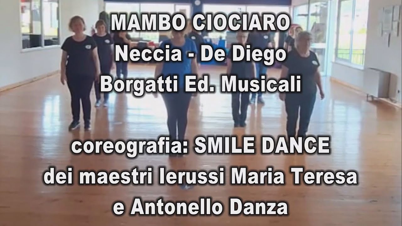 MAMBO CIOCIARO (coreografia Smile dance)