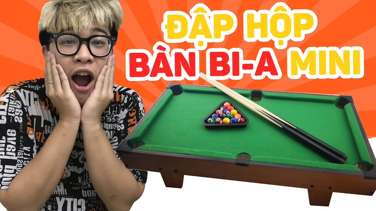Đập Hộp B&agrave;n Bi-A Mini | Ăn Sập H&agrave; Nội | #Shorts