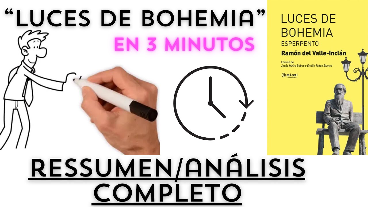 Resumen de Luces de Bohemia de Valle-Incl&aacute;n Draw my life | Preparaci&oacute;n PAU, Animado, Selectividad