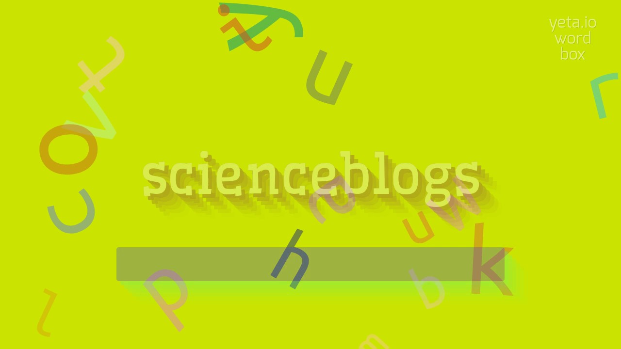 КАК ПРОИЗНОШАТЬ НАУЧНЫЕ БЛОГИ?  #научныеблоги (HOW TO PRONOUNCE SCIENCEBLOGS? #scienc