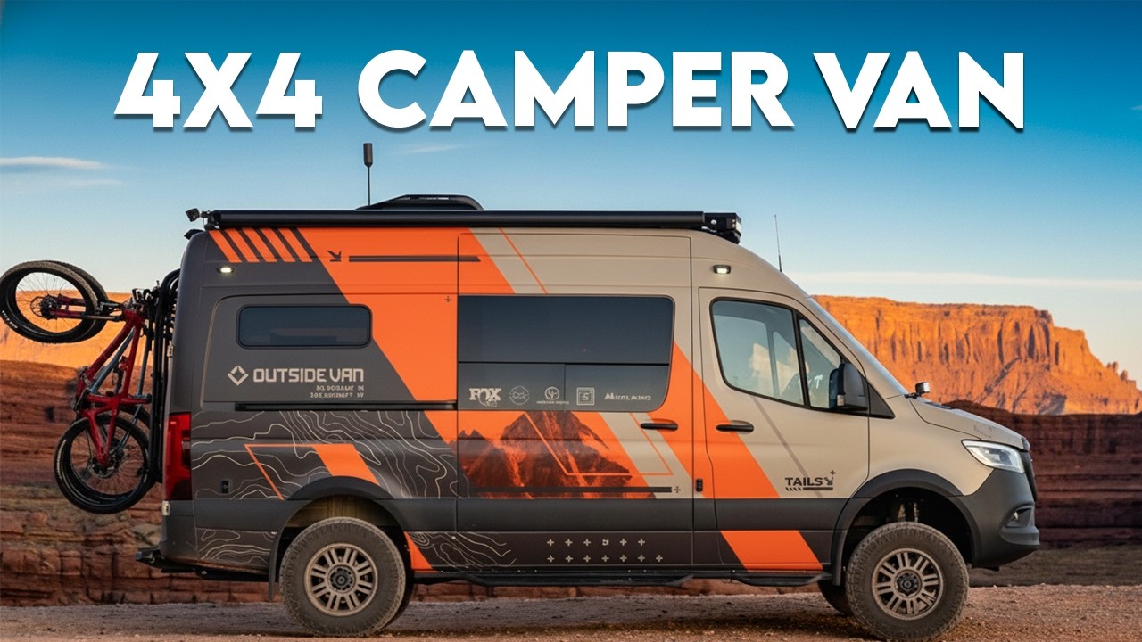 25 Capable 4x4 Camper Vans that Feels Like Home