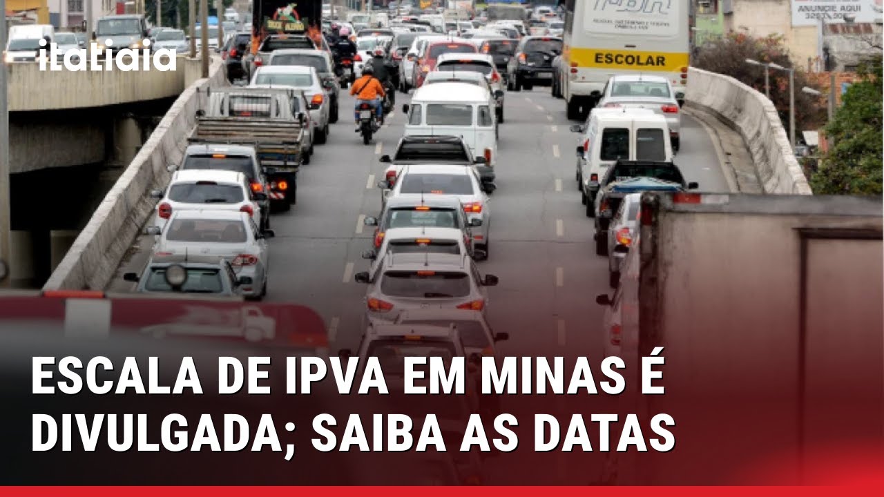 ESCALA DE PAGAMENTOS DO IPVA 2026 EM MINAS É DIVULGADA