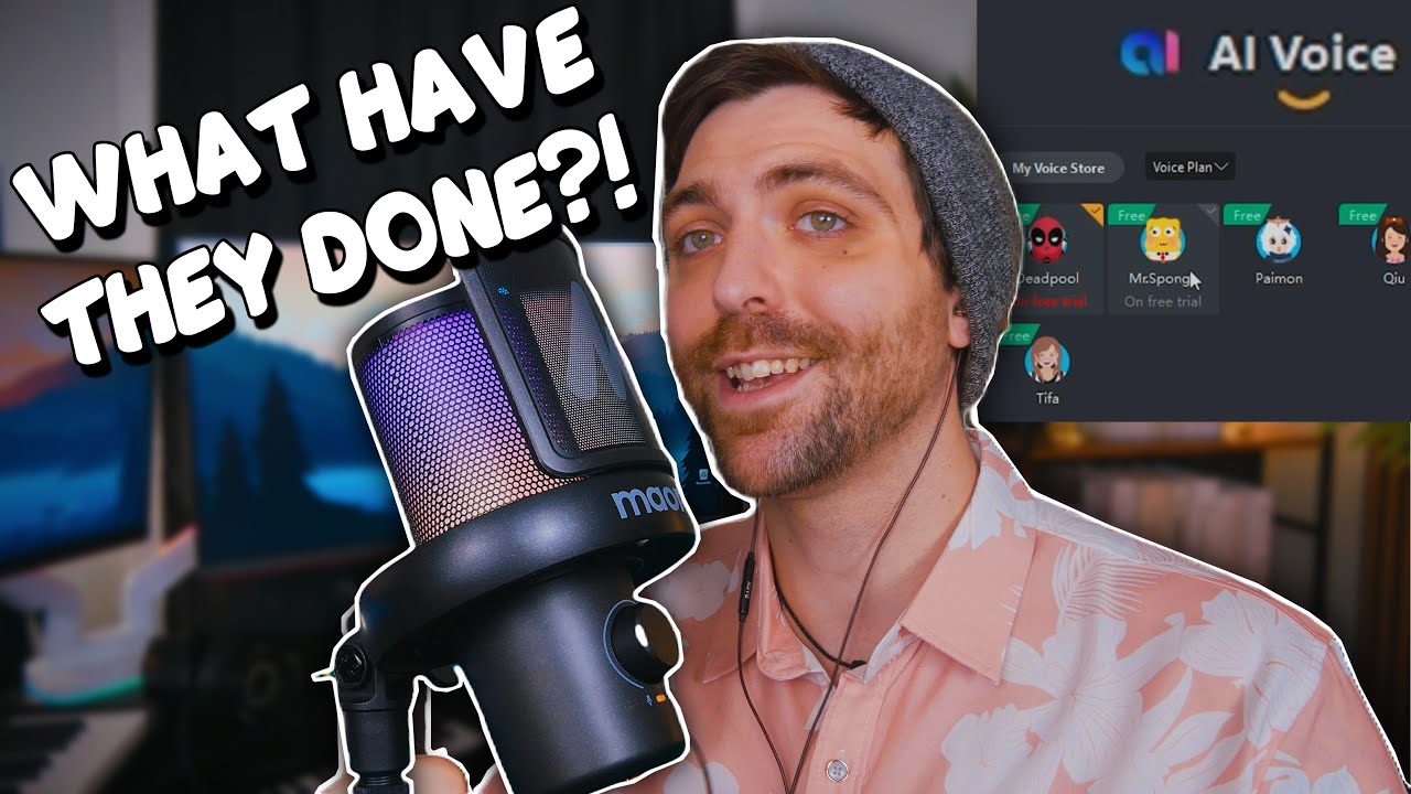 MAONO DM40: This is INSANE | AI Voice Changer! | Wireless USB Microphone | Sound Quality Demo