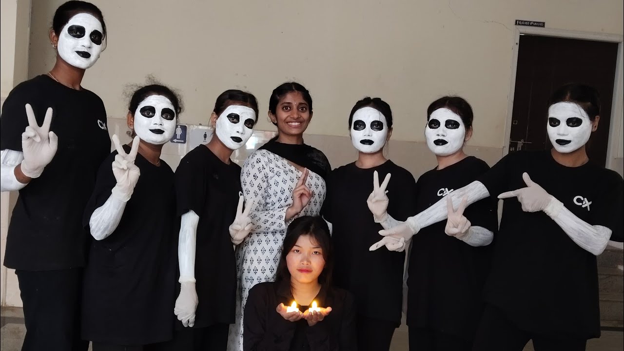Mime on mobile addiction by DBDC Chitradurga// Mental Health Day🧡