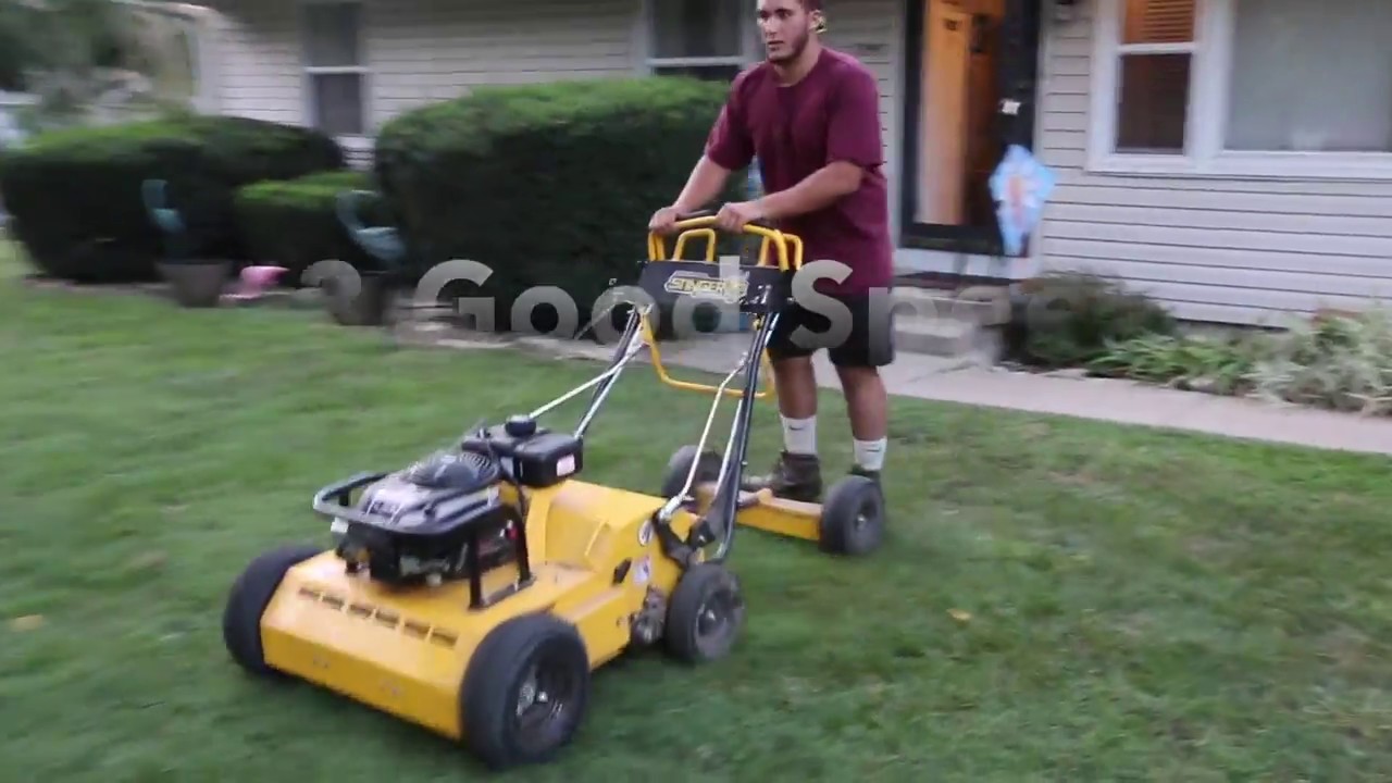 Обзор аэратора Stinger Equipment — B&B Lawn Care