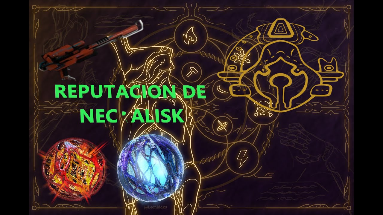 Reputación Necralisk la familia Entrati | WARFRAME |