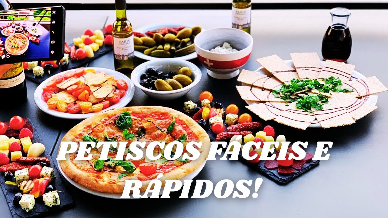 Dicas  de Petiscos Fáceis,  Deliciosos para festas e Reuniões entre amigos! 🎈🎉 | Família Bratuga