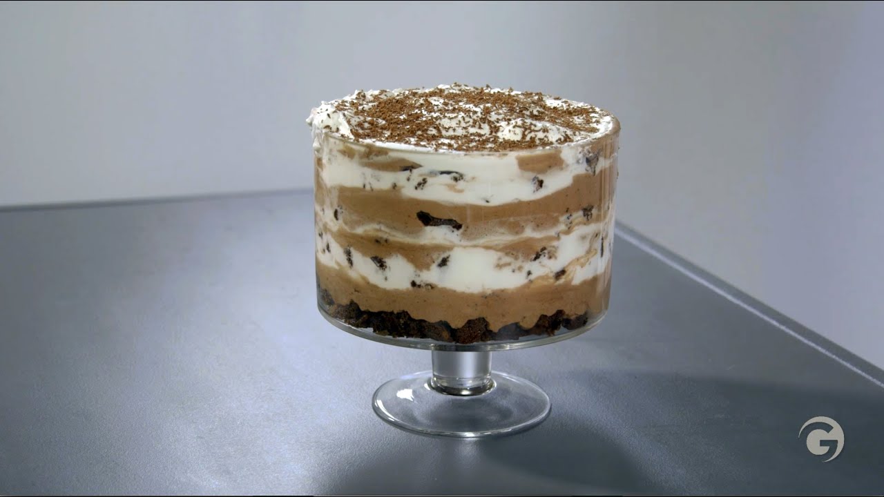 How To Make Chocolate Mousse Brownie Trifle | Meals With Misha