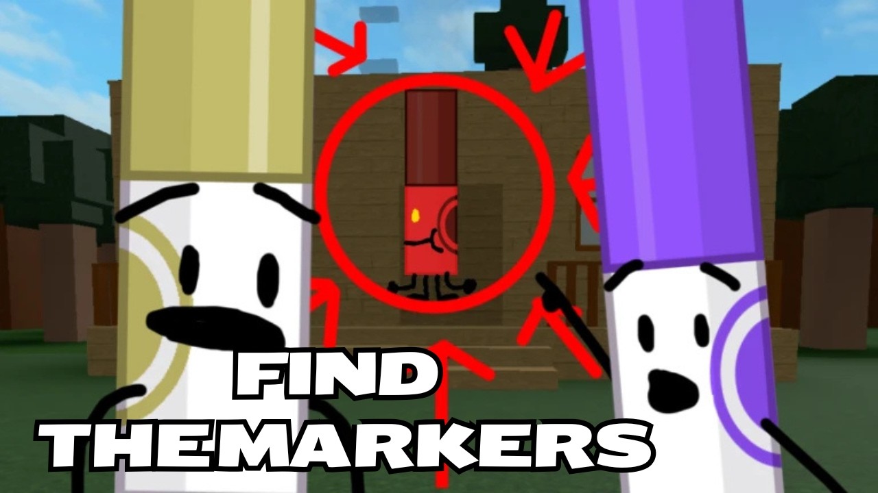 I Tried Finding the HARDEST Markers in Roblox…