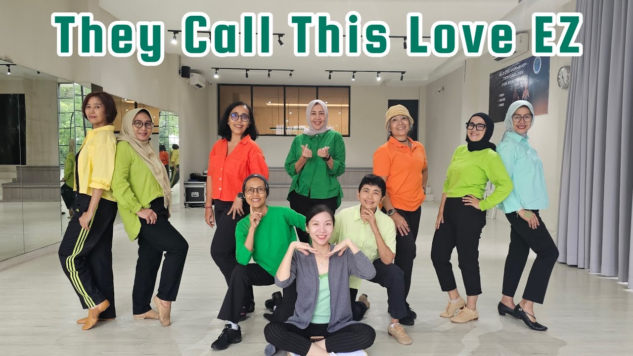 They Call This Love EZ || Line Dance || Beginner Level || Choreo : Nani Bram (INA) - November 2024