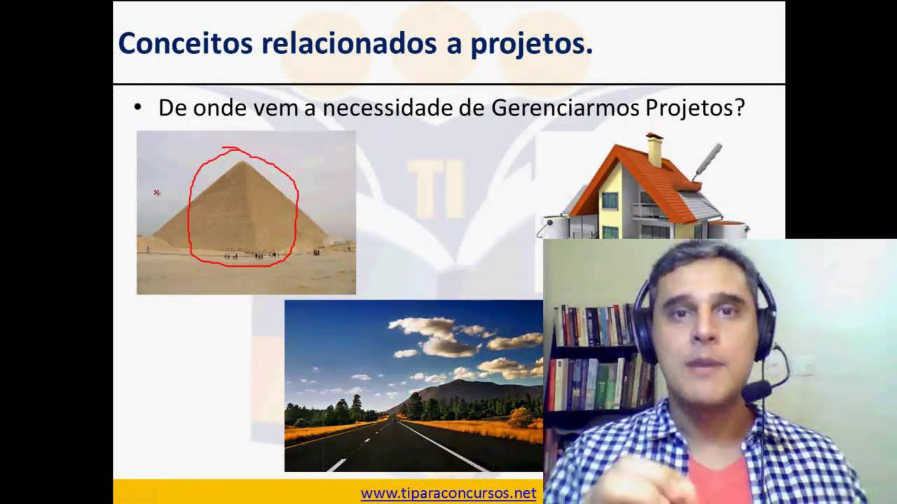 Curso Completo de Gerenciamento de Projetos para Concursos - Aula 01 -  Apresentação e Conceitos