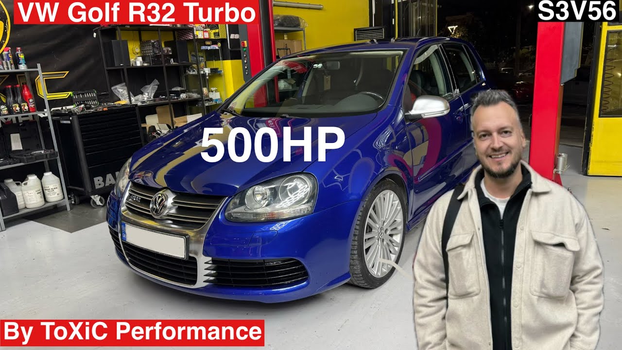 VolksWagen Golf R32 Single Turbo 500HP by ToXiC Performance. S3V56