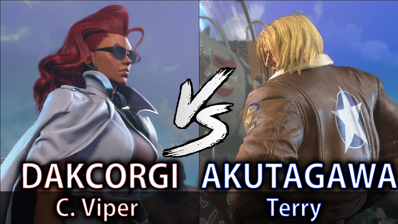 DAKCORGI (C. Viper) vs AKUTAGAWA (Terry) - [Street Fighter 6] (REPLAY)
