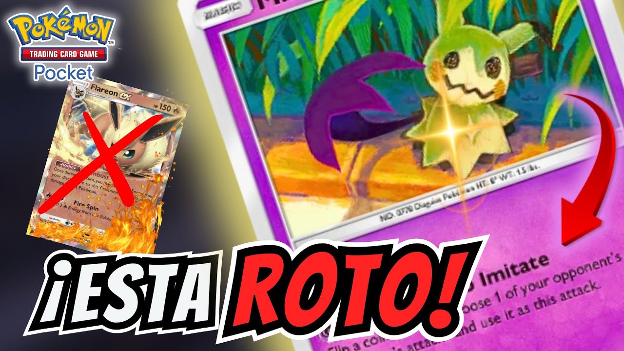 ¿Un ataque que copia TODO? | Mimikyu Deck Anti-Meta en Pokémon TCG Pocket