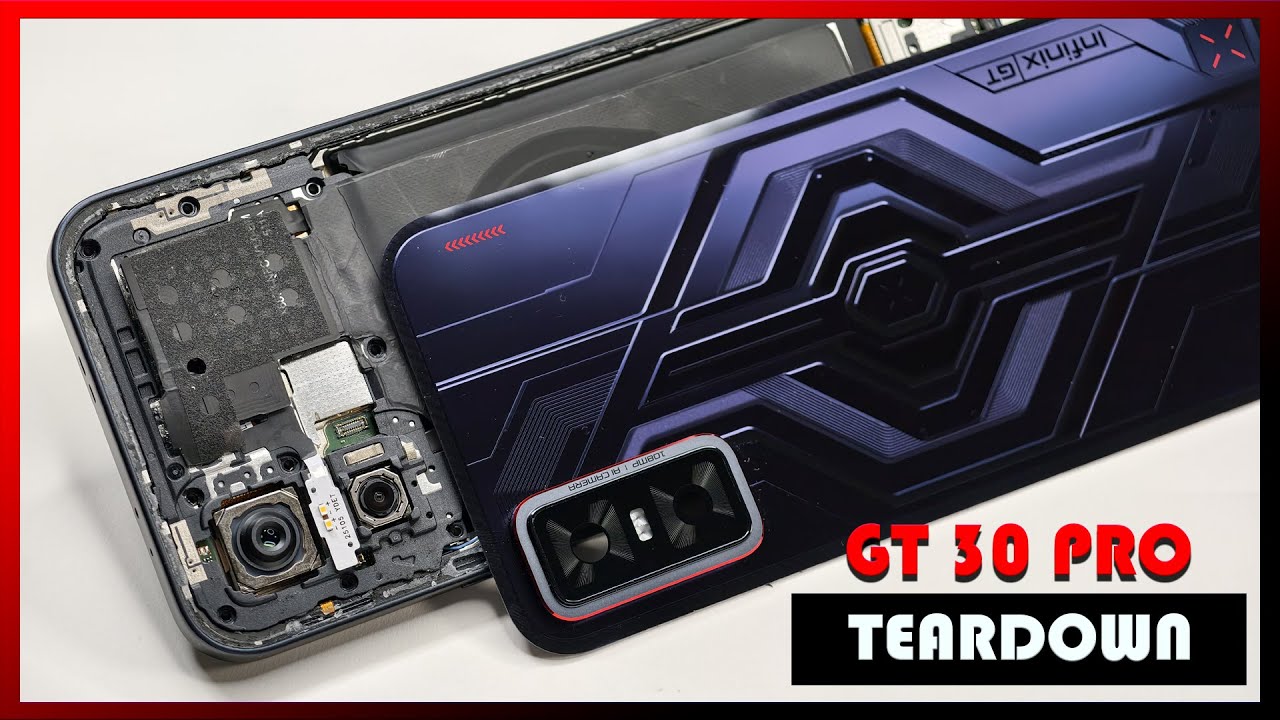 Infinix GT 30 Pro Teardown Disassembly Phone Repair Video Review