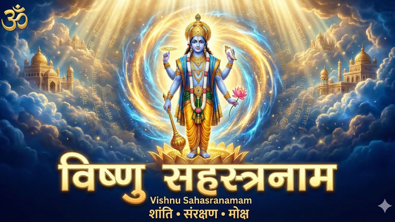 विष्णु सहस्त्रनाम स्तोत्रम् | Vishnu Sahasranamam | श्रीहरि कृपा, शांति और संरक्षण