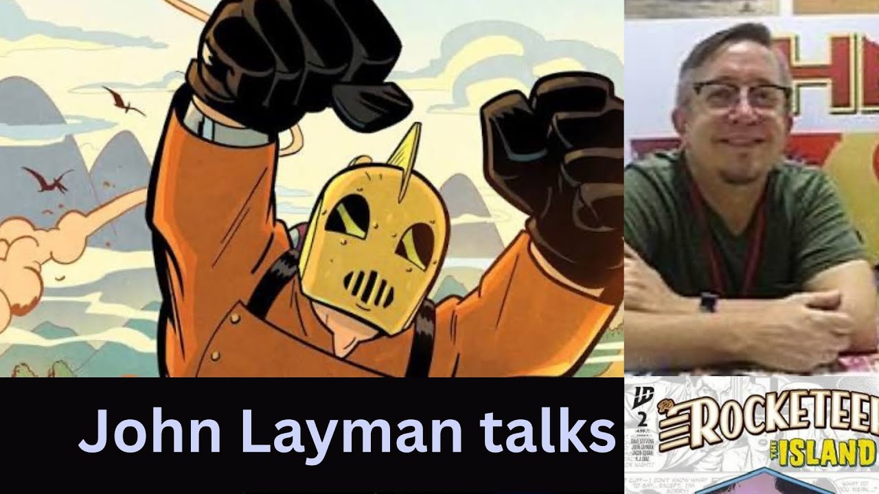 John Layman talks The Rocketeer! #comics #therocketeer