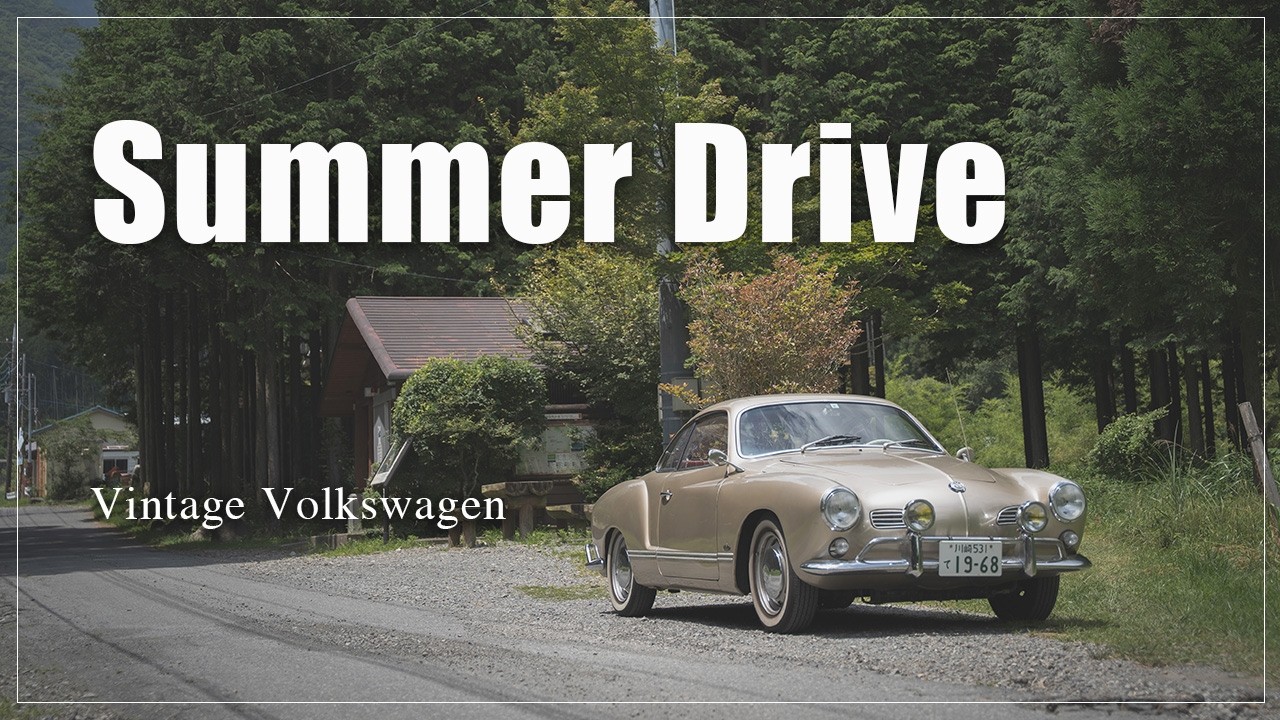 [Karmann Ghia] Summer Drive to Mt. Fuji Highlands | Classic Volkswagen vlog in Japan