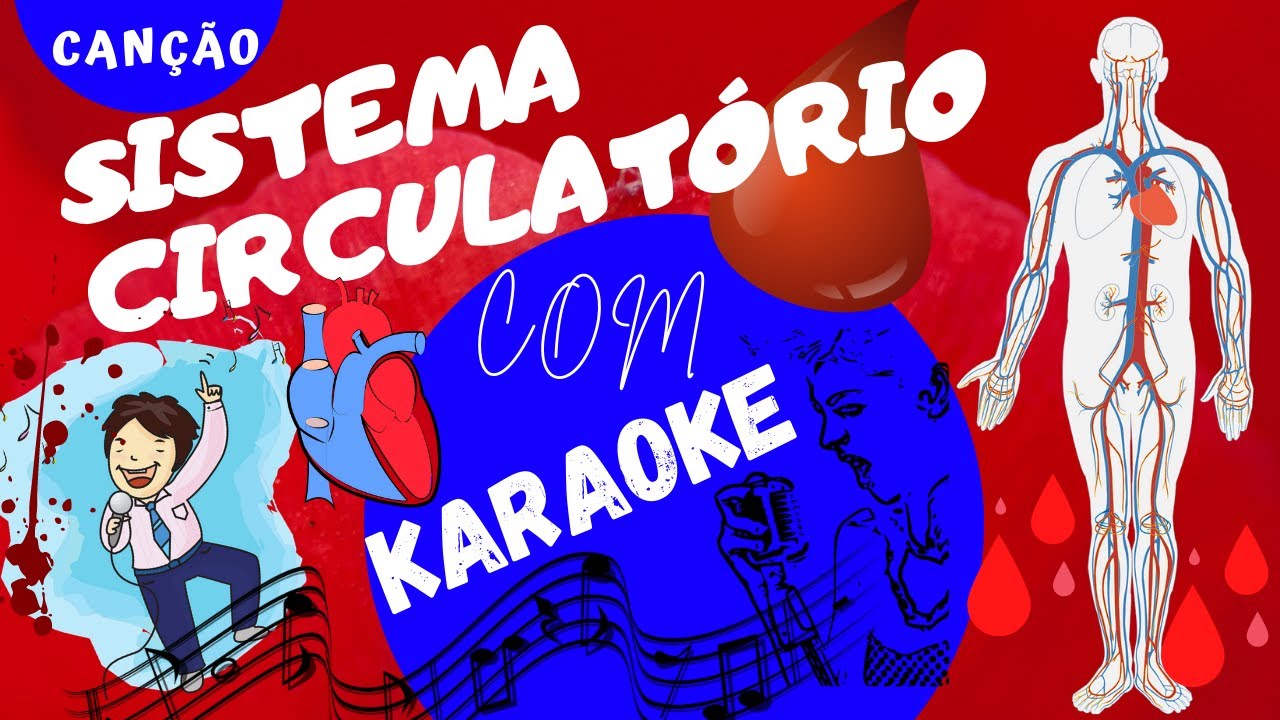 SISTEMA CIRCULATÓRIO. Canção sobre o Sistema Circulatório, com KARAOKE.