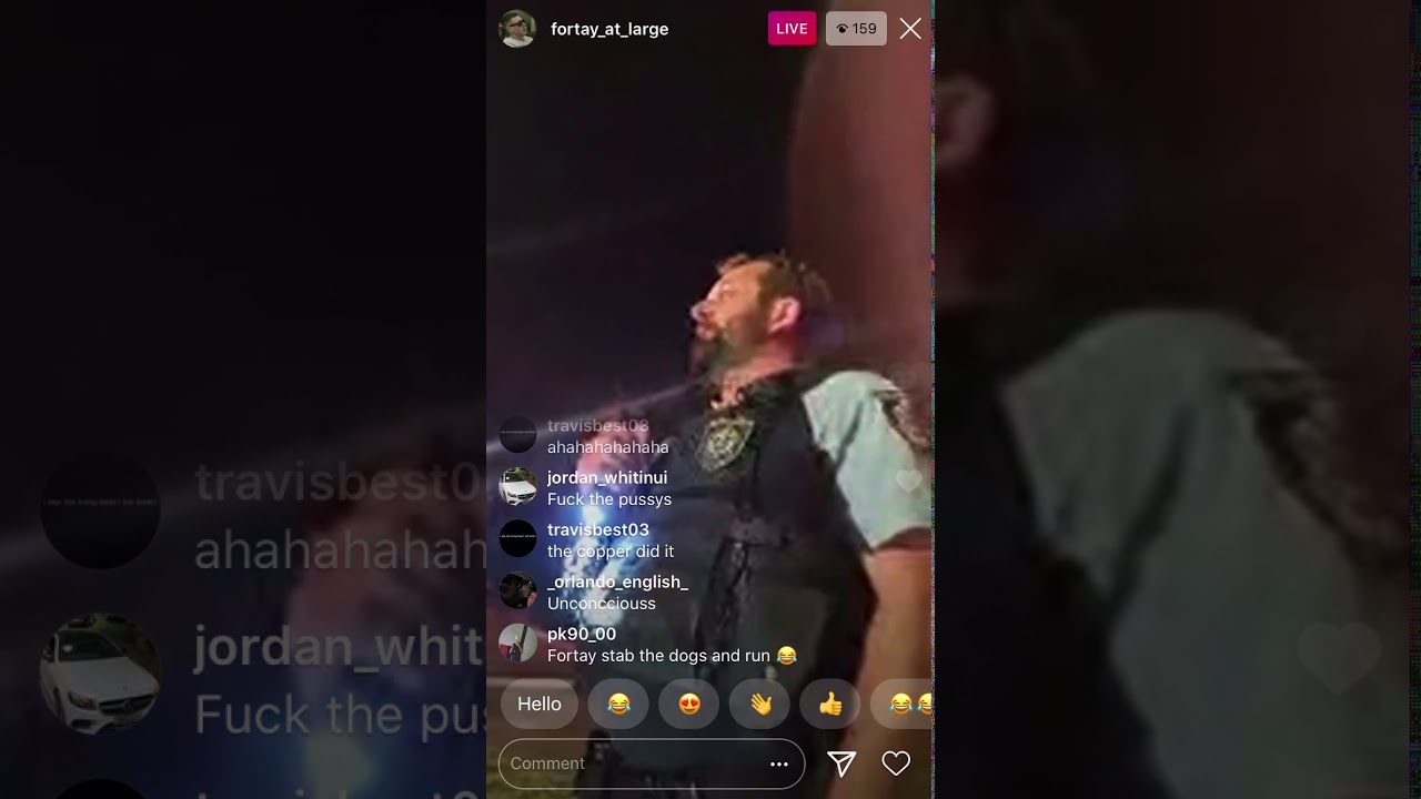 Fortay gets arrested on instagram live from crashing his car ( MUST WATCH )