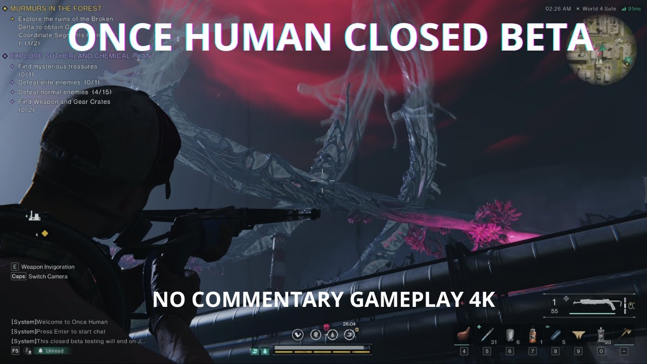 Once Human - Closed Beta Gameplay - 4K PC