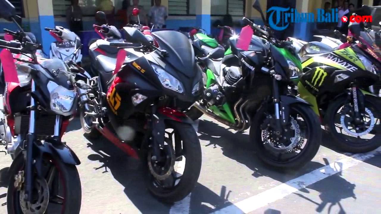 Polresta Denpasar Tangkap Dua Tersangka Curanmor dan Sita 18 Motor
