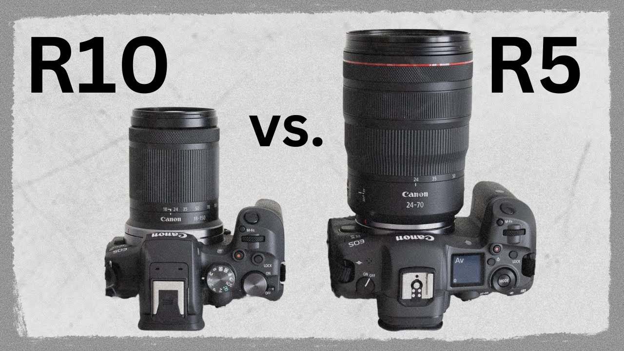 Canon R10 + RF-s 18-150 мм против R5 + 24-70 мм и 70-200 мм