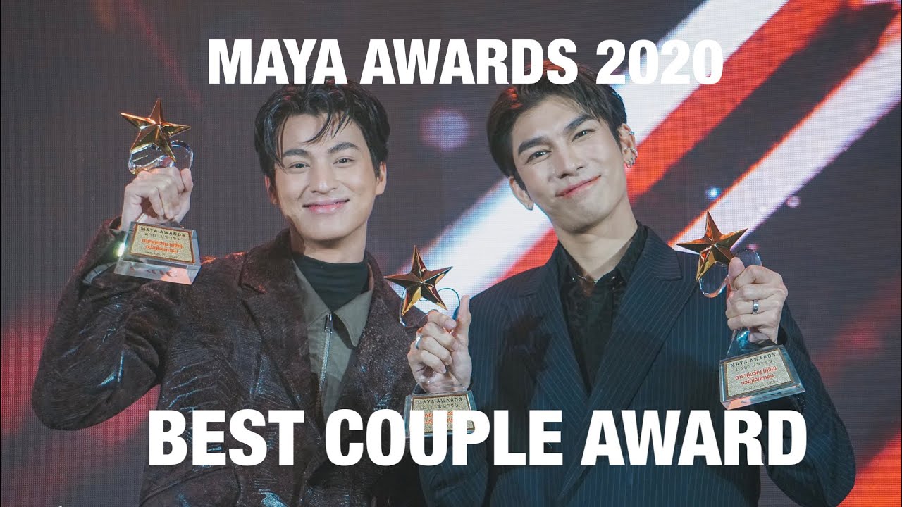[201020] MewGulf Best Couple Award Speech Eng Sub (MAYA Awards 2020)