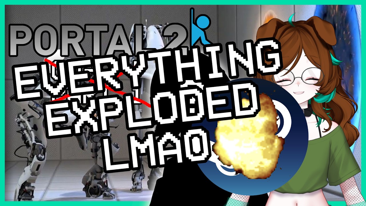 [STEAM ERROR HAPPENED] Attempted Portal 2 collab! Turned into chaos instead