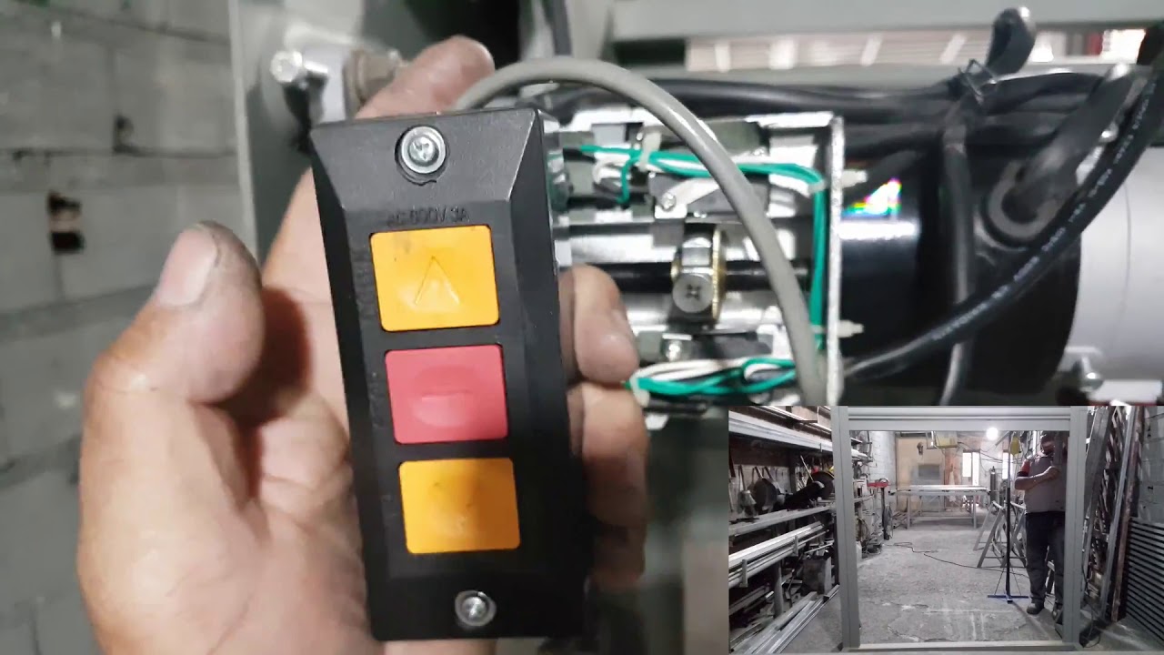 COMO PROGRAMAR A PARADA DA PORTA DE ENROLAR AUTOMÁTICA.