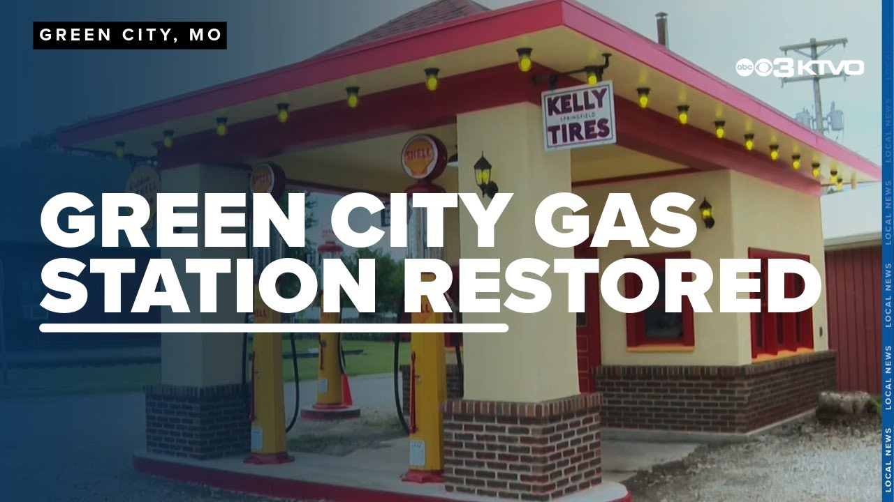 Green City gas station restored, marks spot where infamous gangster was spotted
