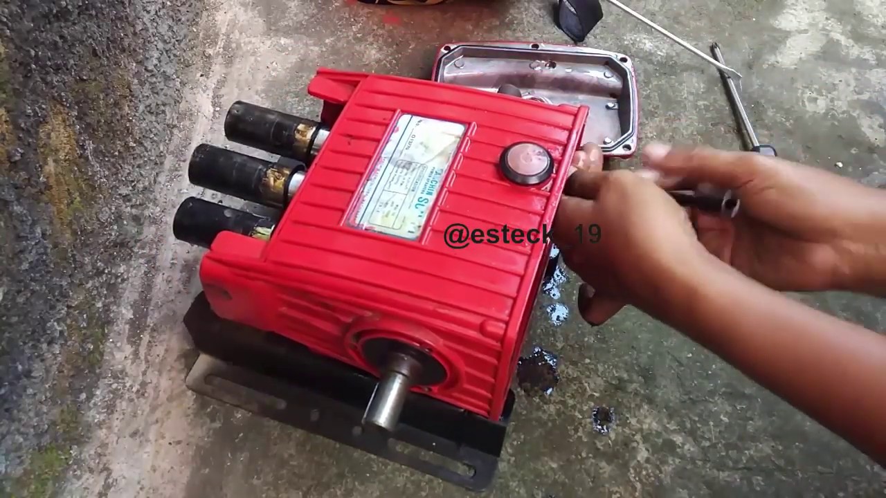 Cara Membongkar atau Memperbaikai Kepala Mesin Steam Sanchin SCN 30