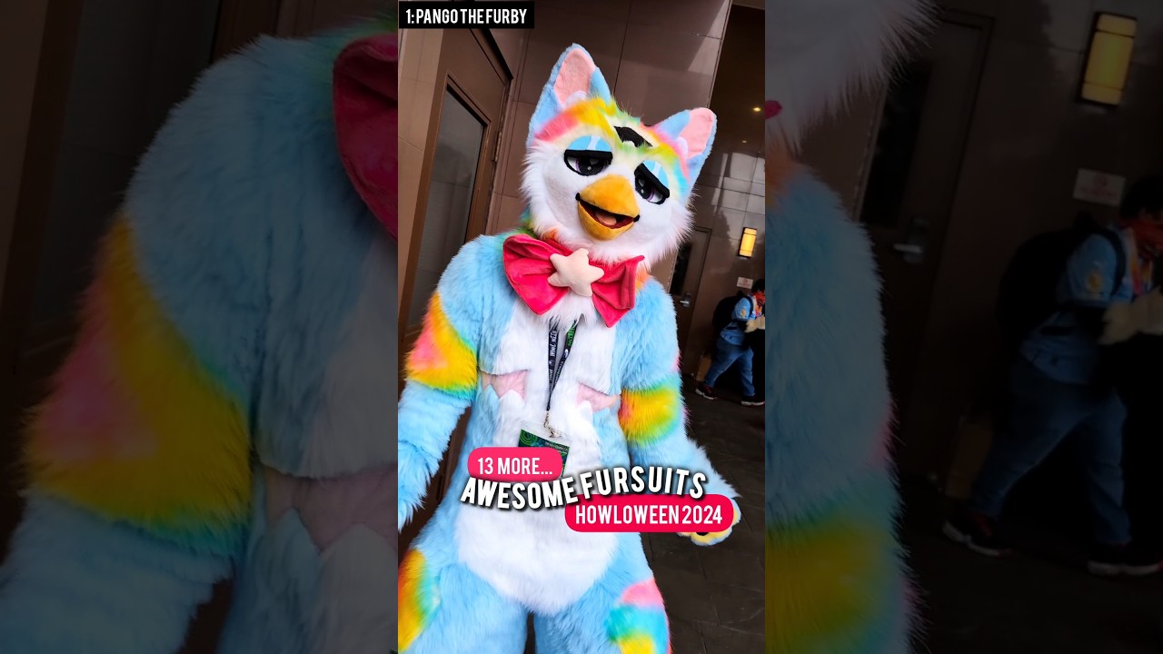 13 awesome fursuits from howloween 2024! 