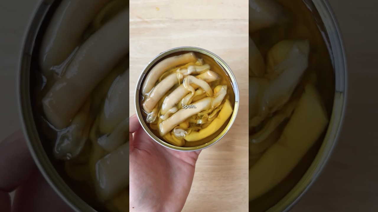 Tinned Fish Talk 🎣 Razor Clams in Olive Oil from Lata