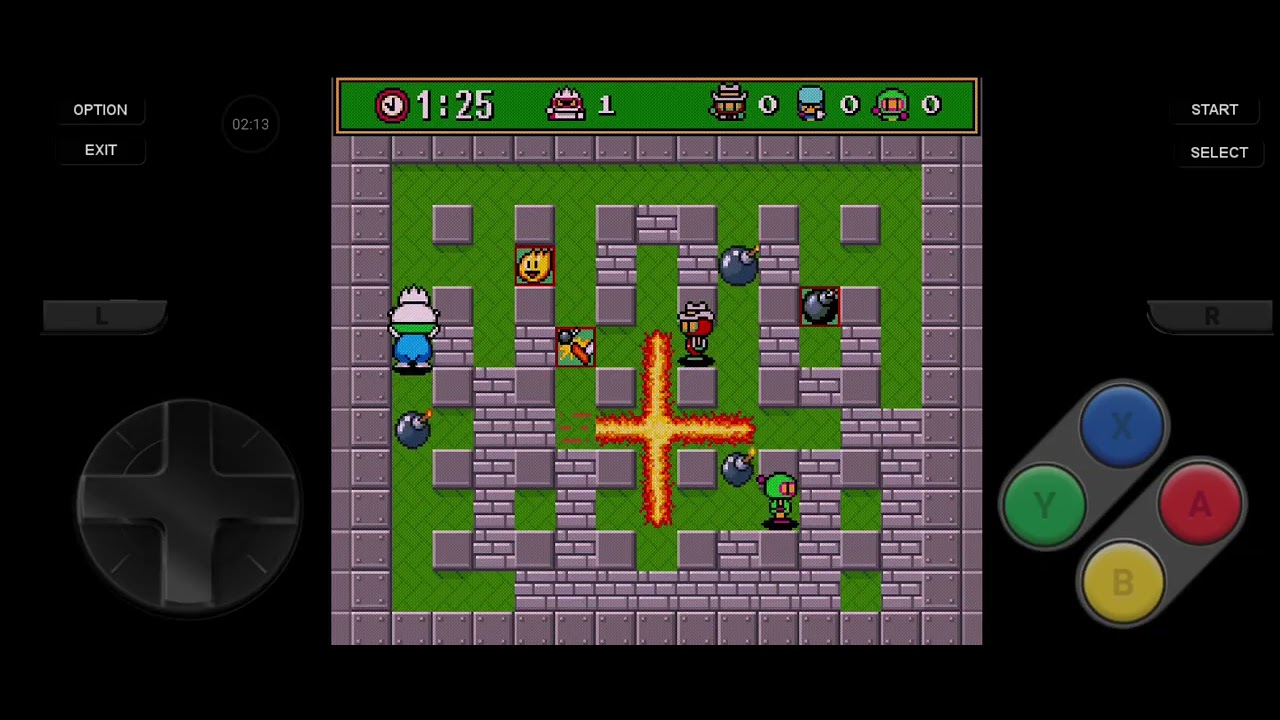 super bomberman 3 com todos os personagens 