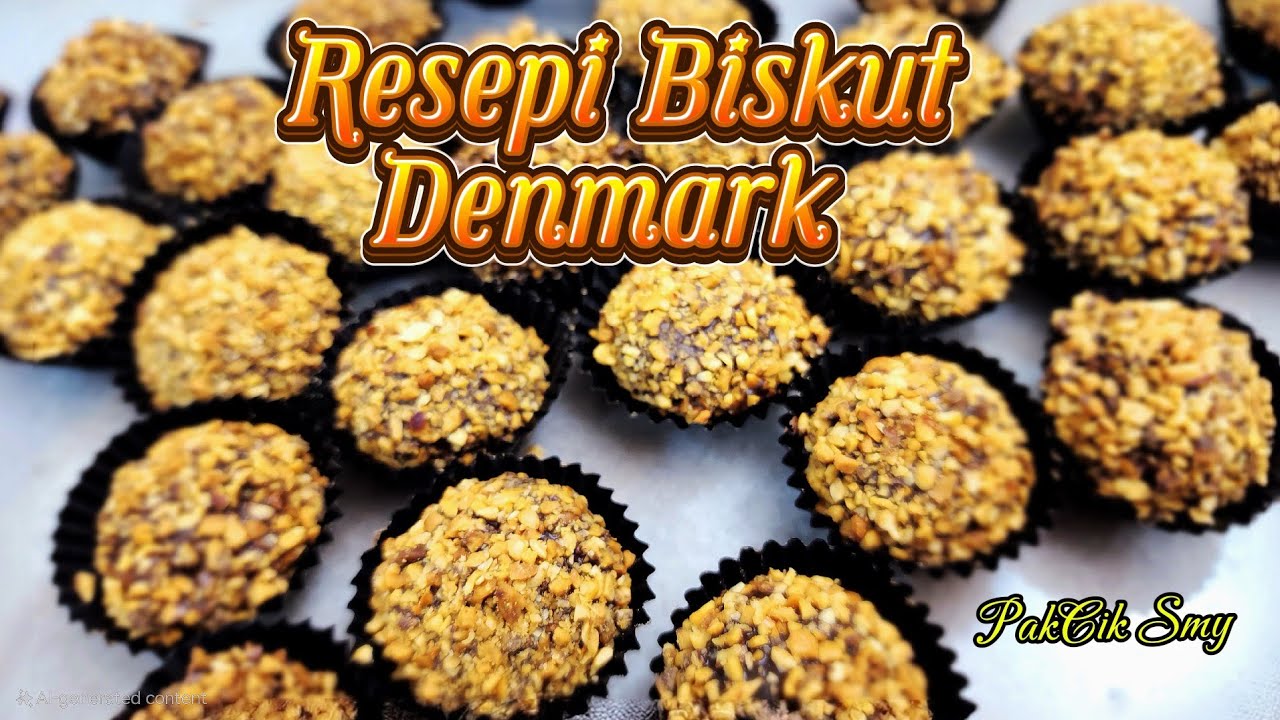 Resepi Biskut Denmark || Biskut Raya 2025