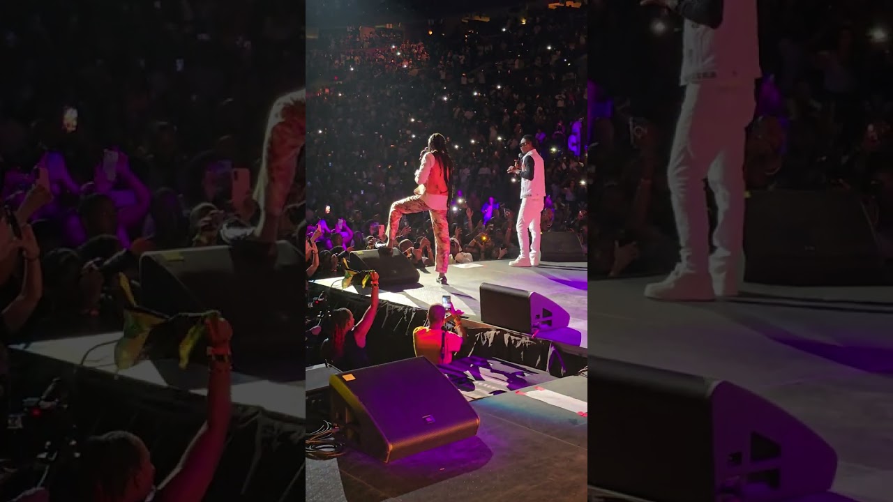 BuJu Banton and Wayne Wonder at the Amerant Bank Arena The Overcomer Tour 2024 #waynewonder #buju