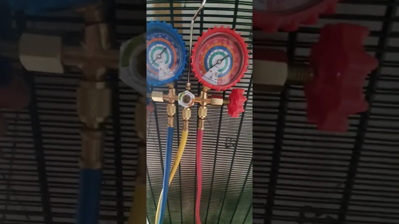 Hütő R600a freon gázzal való feltöltése.Заповнення холодильника фреоном R600a