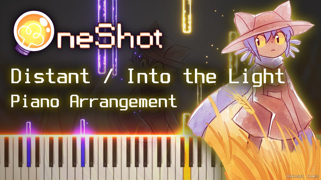 "Distant / Into the Light" Remix (from OneShot) | Piano Arrangement by Mokusei Tunes