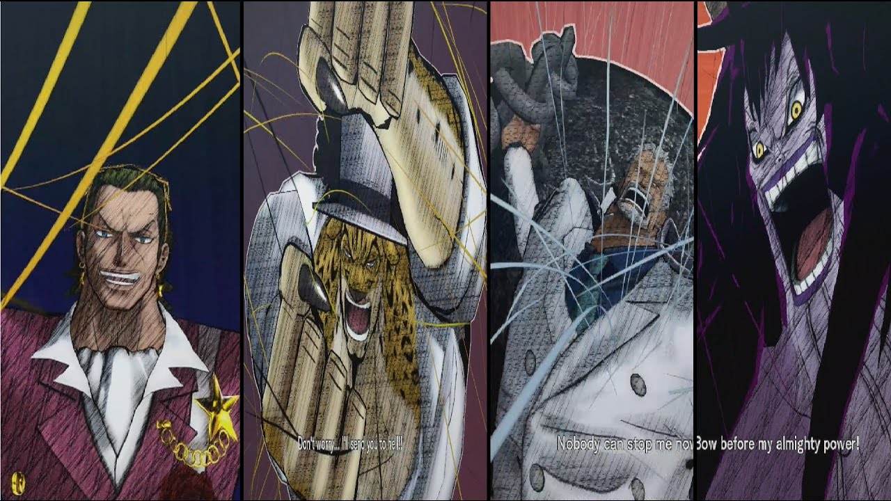 One Piece Burning Blood - All New DLC Awakenings & Full Ultimates